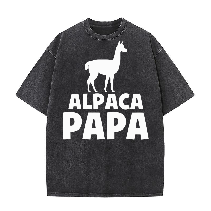 LLama 4 14 Washed T-Shirt