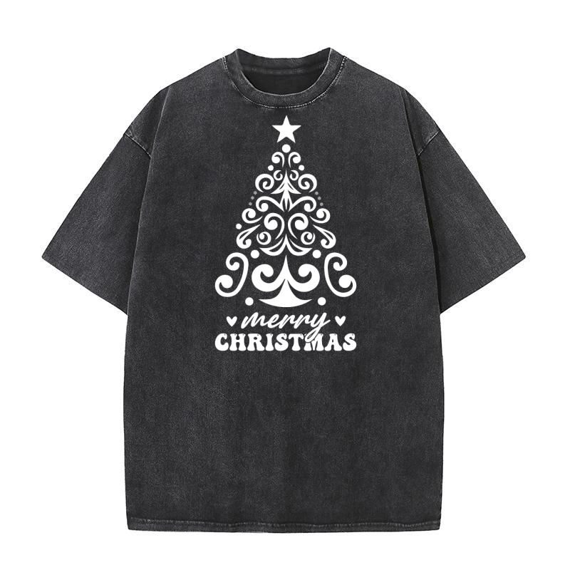 Merry Christmas 19 Washed T-Shirt
