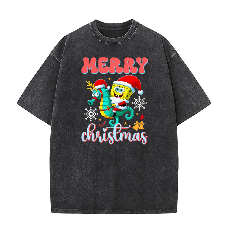 merry christmas 38 04 Washed T-Shirt