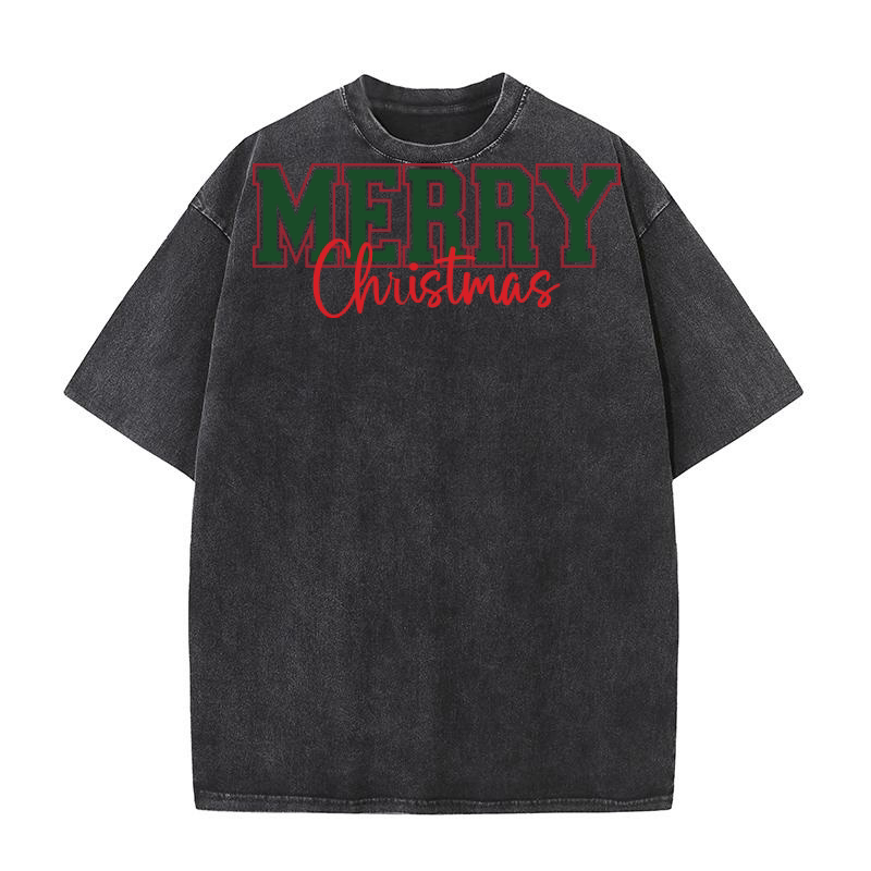 Merry Christmas 42 04 Washed T-Shirt