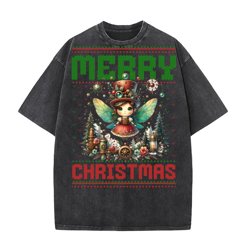 Merry christmas 59 08 Washed T-Shirt