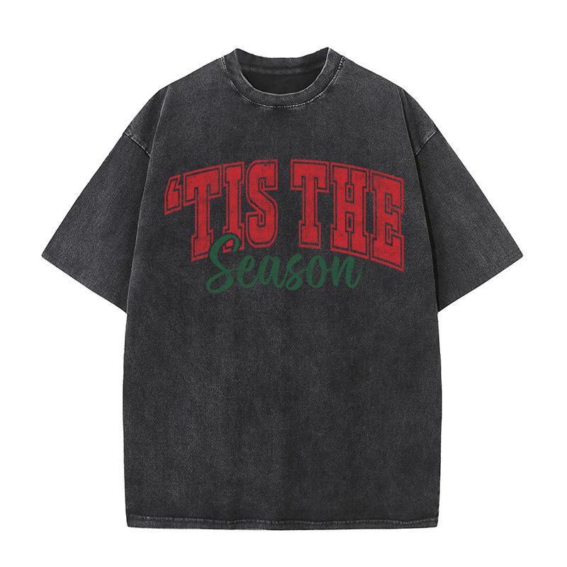 Tis The season Washed T-Shirt