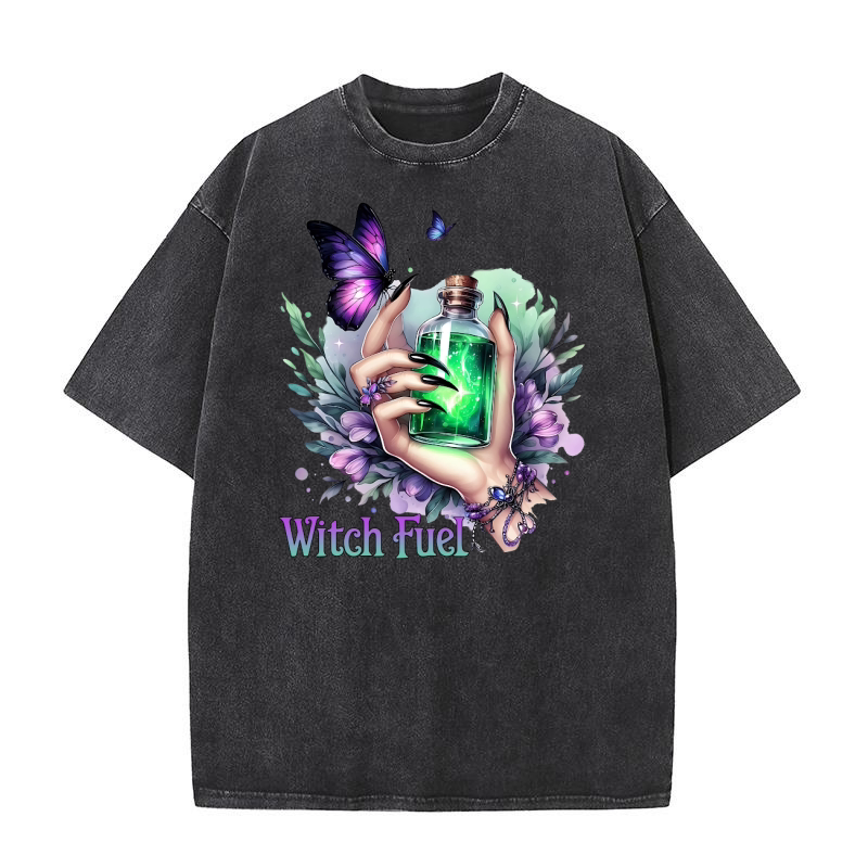 Witch fuel Washed T-Shirt