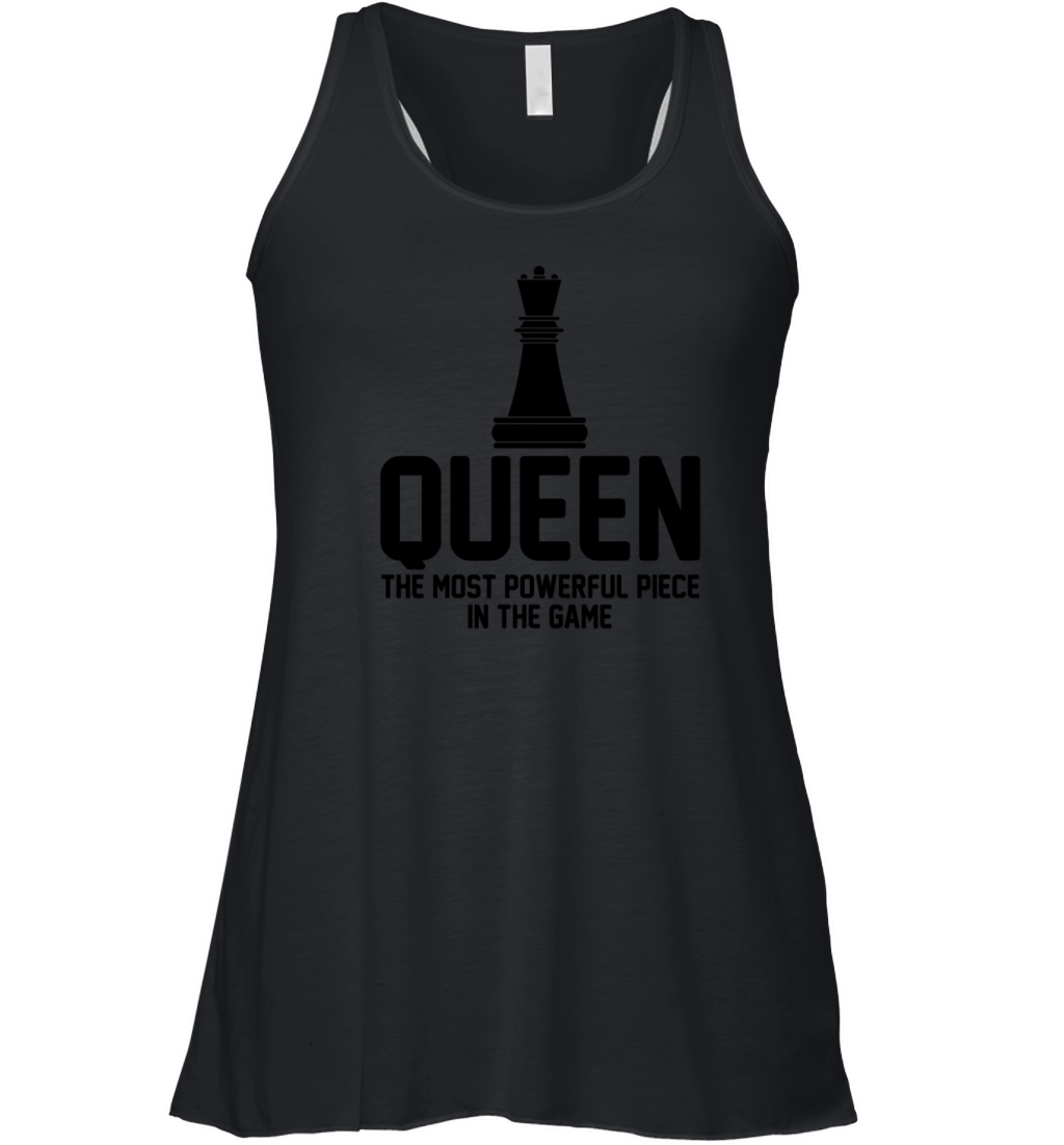 Black Queen Powerful Chess African American Women Women's Flowy Tank Top