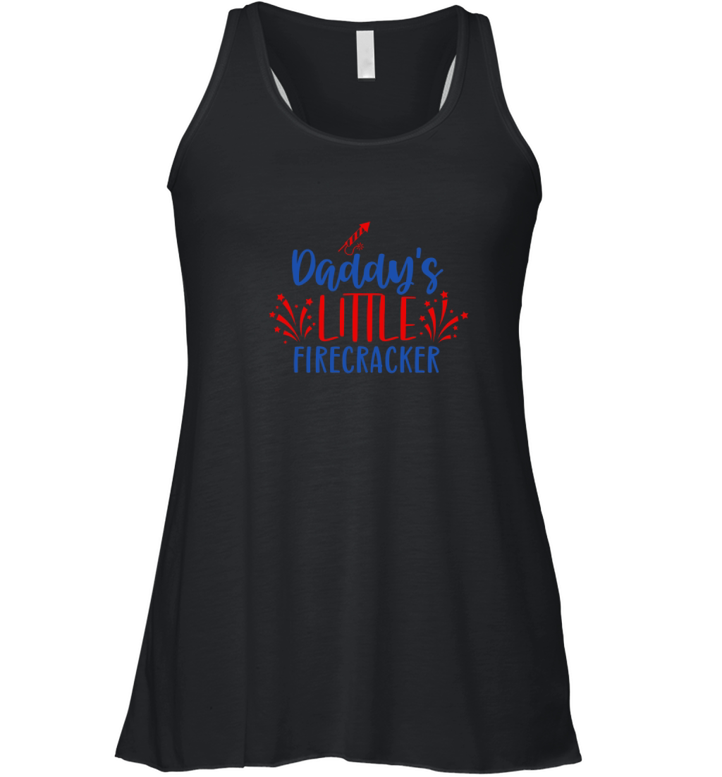 Daddys Little Fire cracker Women's Flowy Tank Top
