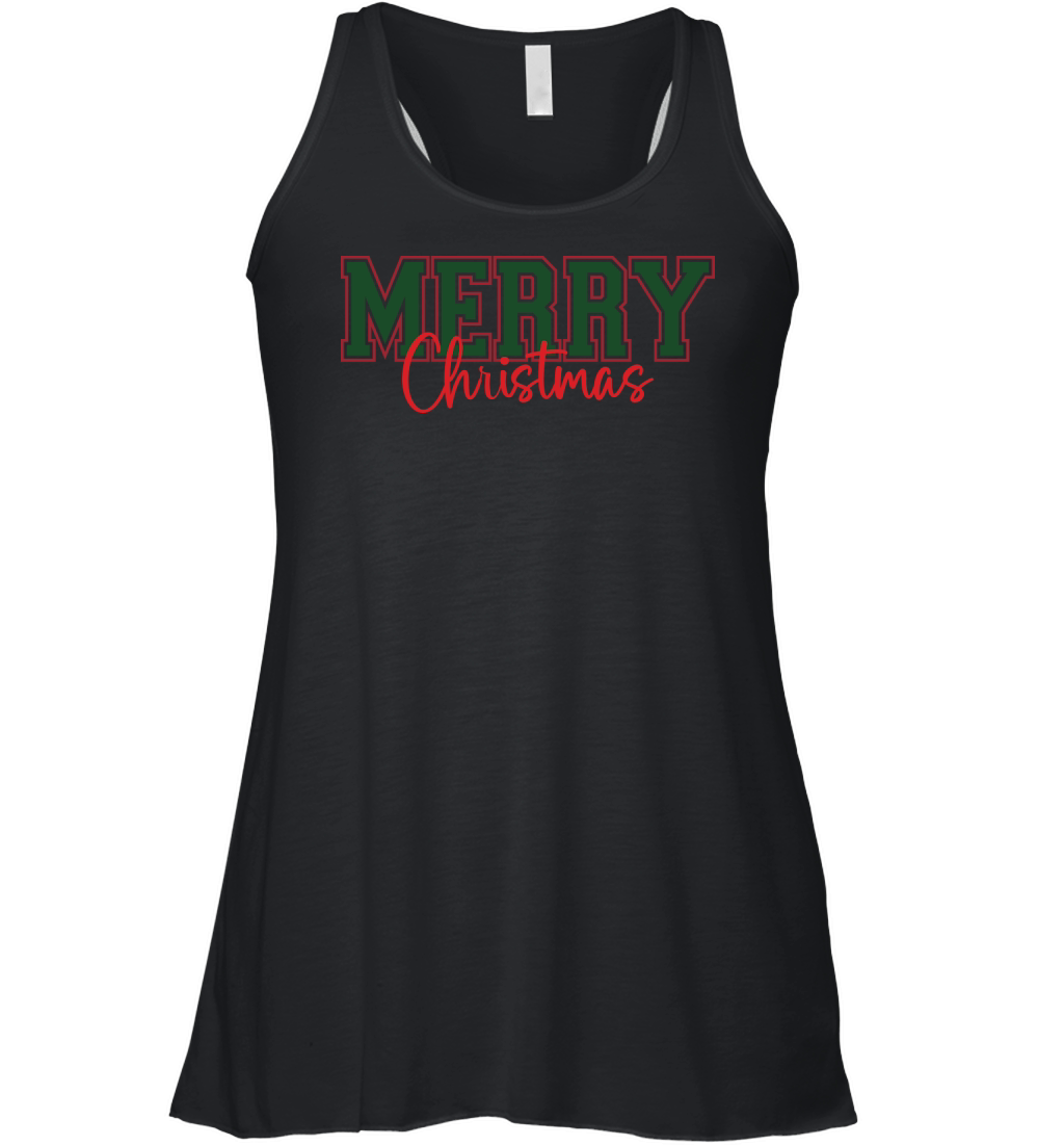 Merry Christmas 42 04 Women's Flowy Tank Top
