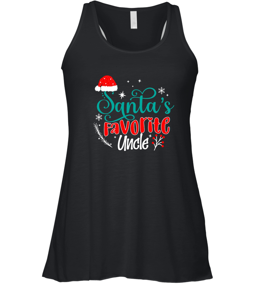 Santas Favorite Uncle Women's Flowy Tank Top