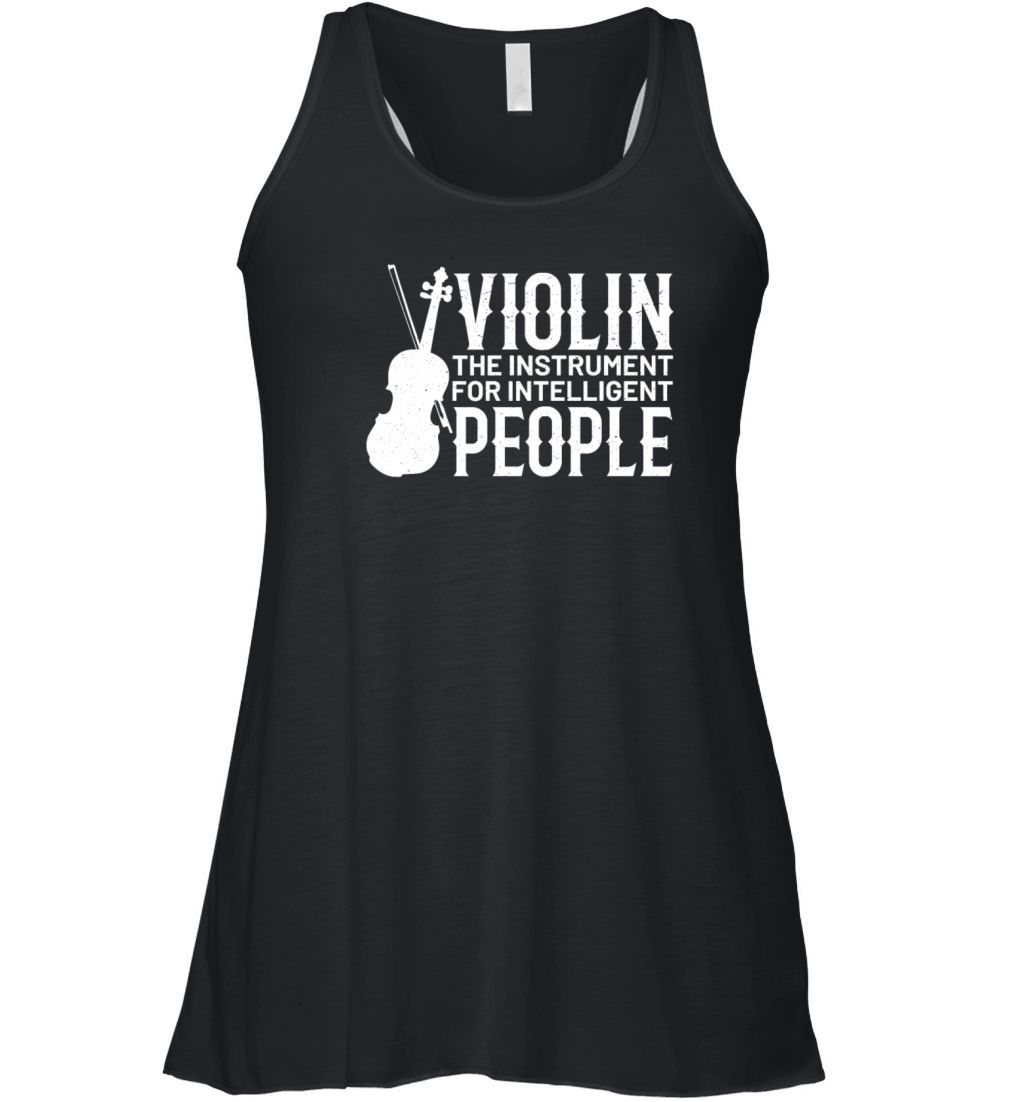 Violin Women's Flowy Tank Top