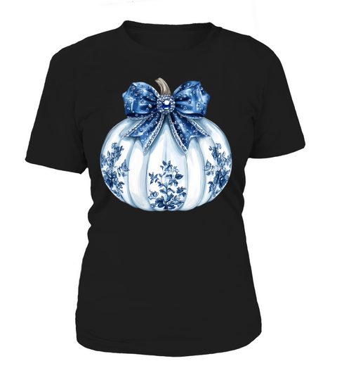 chino bow pumpkin 8 Women's T-Shirt