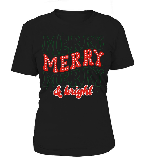 Merry and bright Christmas 11 Women's T-Shirt