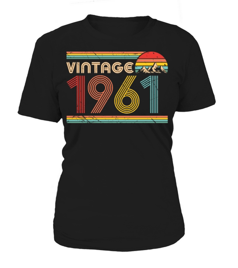 Vintage 1961 60th Birthday Est 1961 Women's T-Shirt