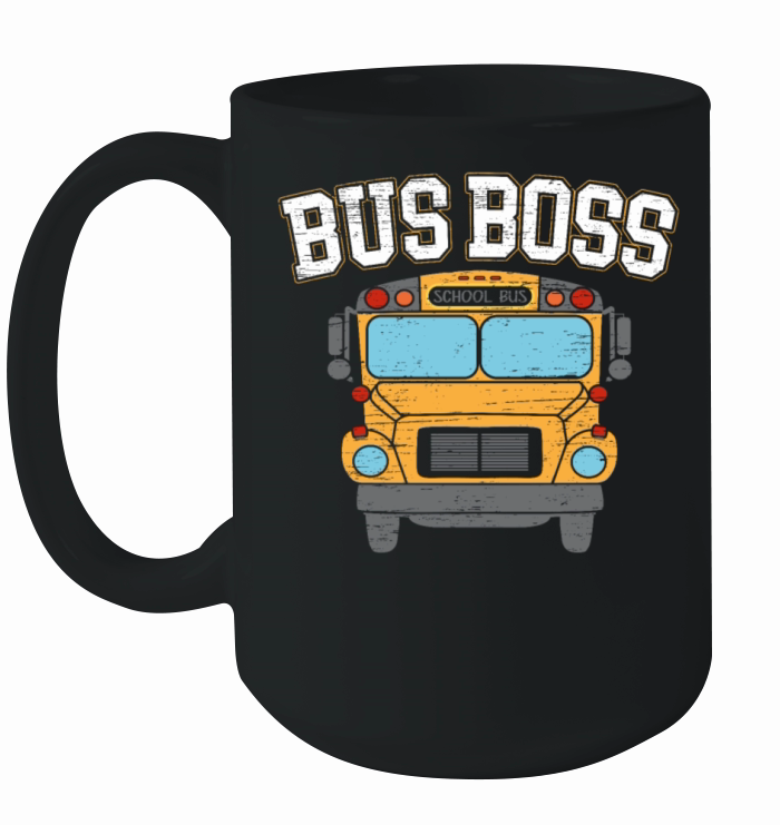 Bus Boss School Student Delivery Specialist Ceramic Mug