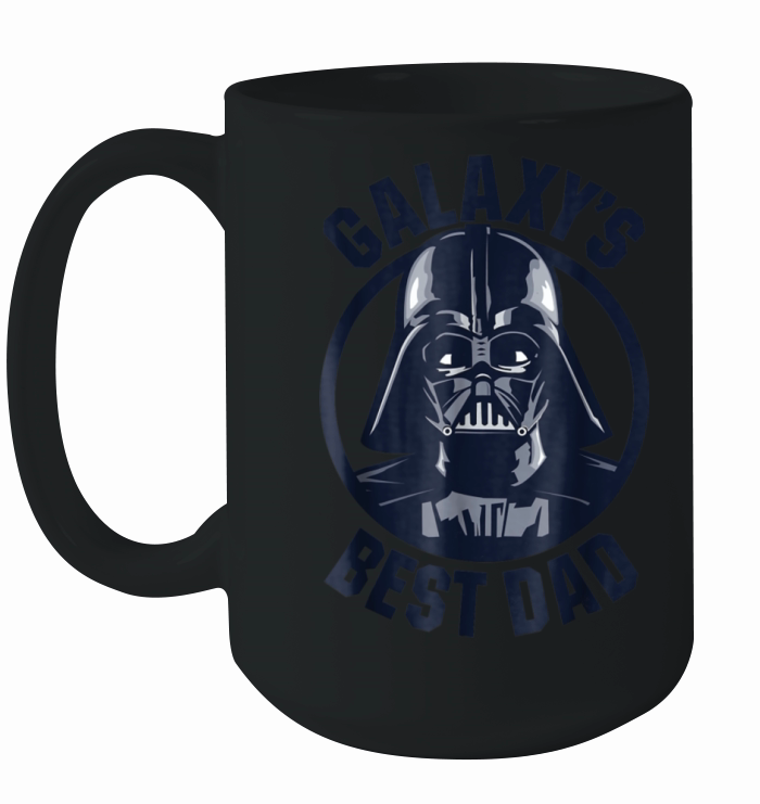 Darth Vader Galaxy s Best Dad Graphic Ceramic Mug
