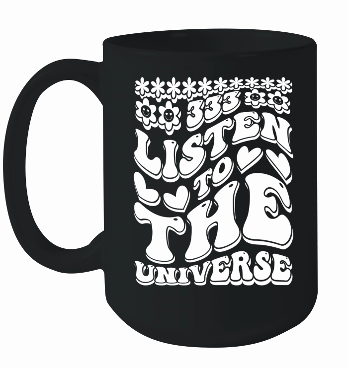 listen to the universe 02 Ceramic Mug