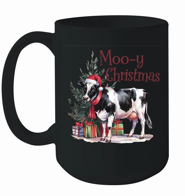 Moo Y Christmas Vintage 02 Ceramic Mug