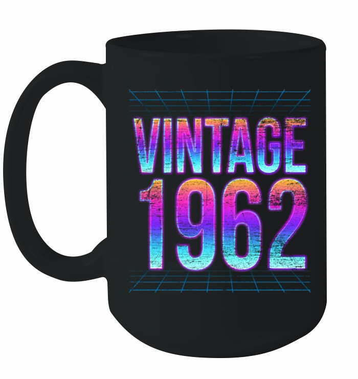 Vintage 1962 59th Birthday Gift Ceramic Mug