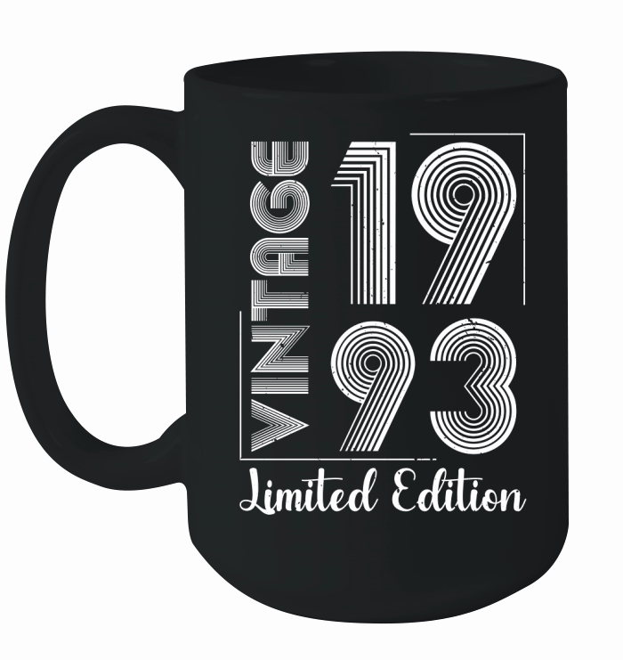 Vintage 1993 Limited Edition Ceramic Mug