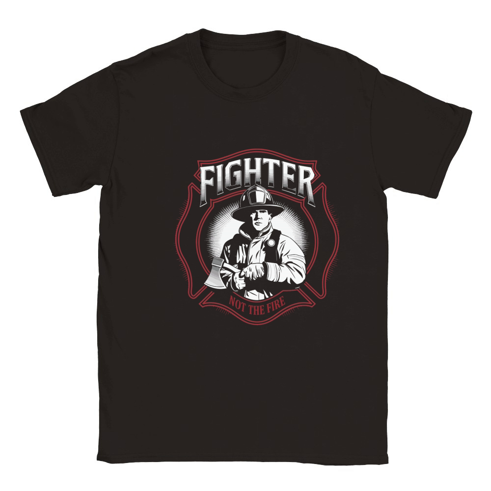 Fighter not the fire Classic Kids Crewneck T-shirt