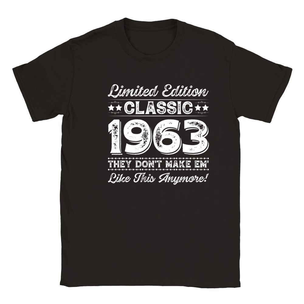 Limited Edition Classic 1963 60th Birthday Classic Kids Crewneck T-shirt