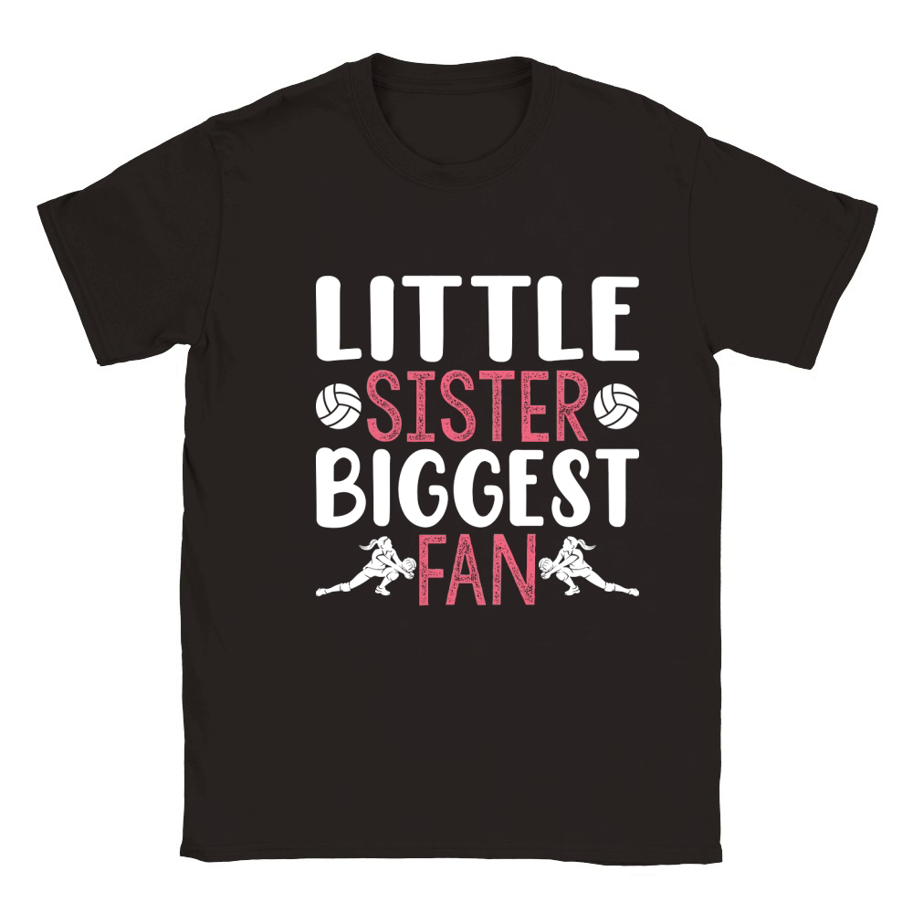 Little sister biggest fan Classic Kids Crewneck T-shirt