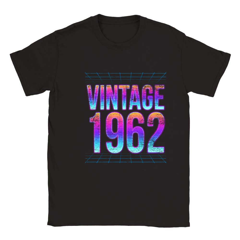 Vintage 1962 59th Birthday Gift Classic Kids Crewneck T-shirt