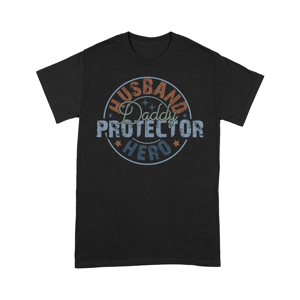 Husband Daddy Protector Hero Comfort T-shirt