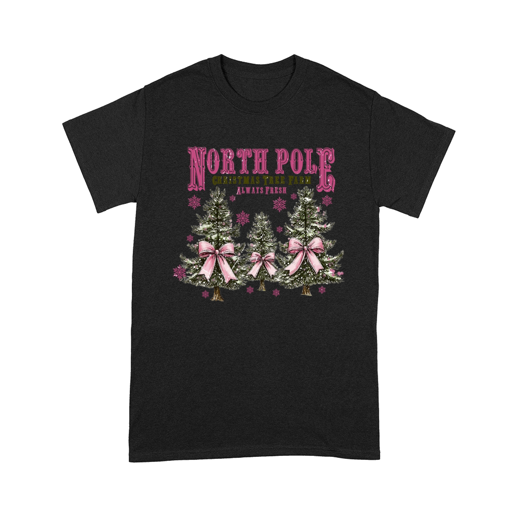 North Pole Christmas Tree Farm Always Fresh Comfort T-shirt