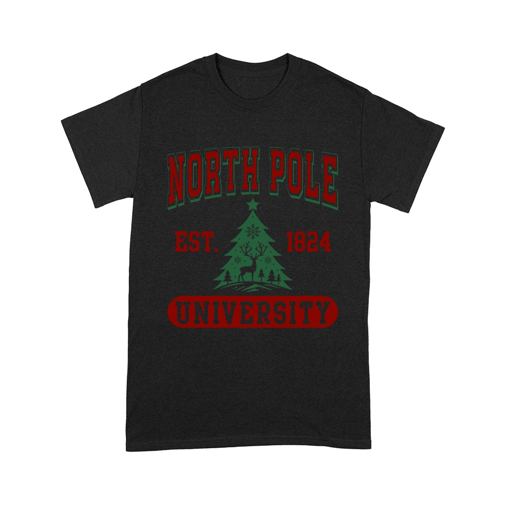 North Pole University Comfort T-shirt