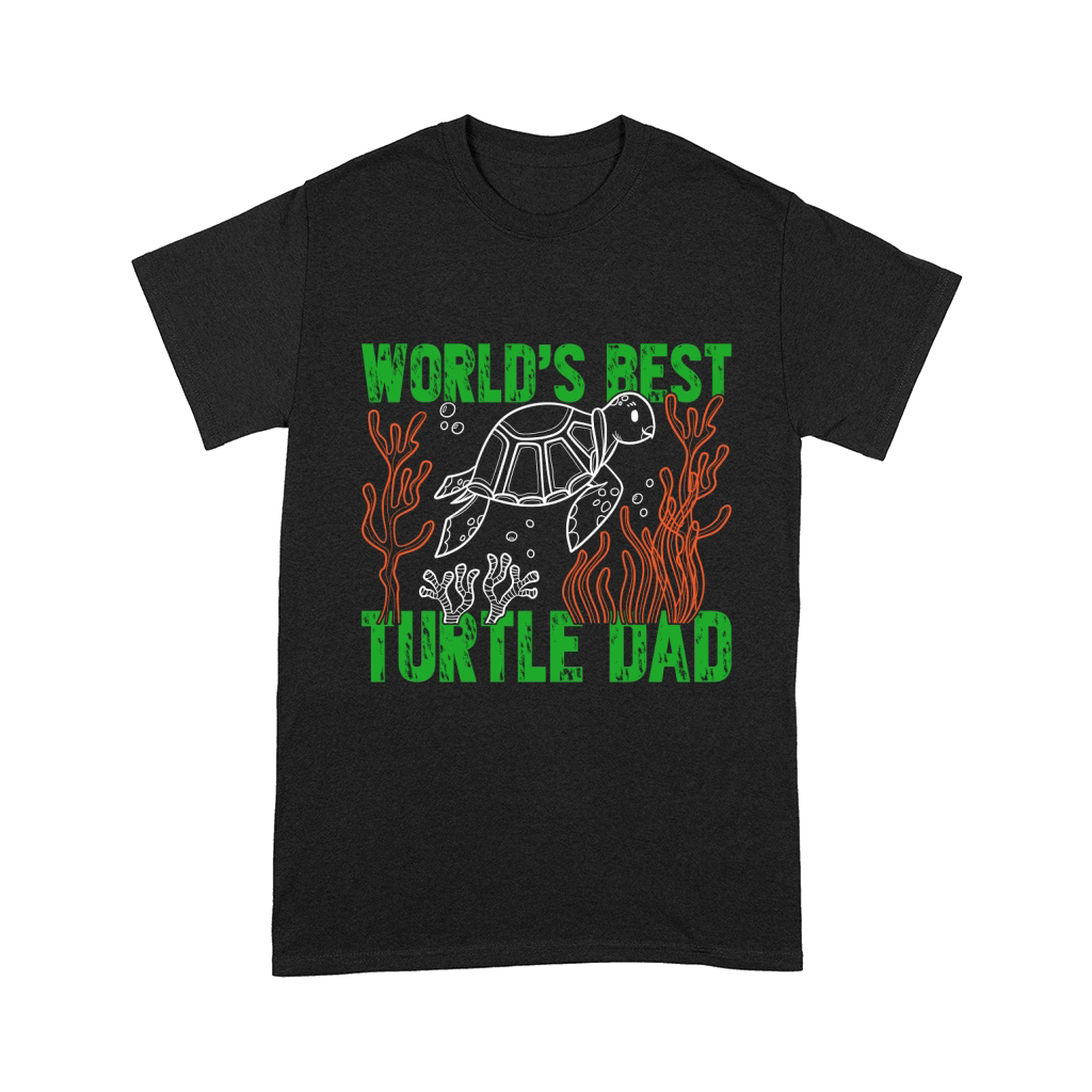 Worlds best turtle dad 1 02 Comfort T-shirt