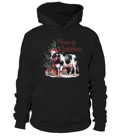 Moo Y Christmas Vintage 02 Hoodie Unisex