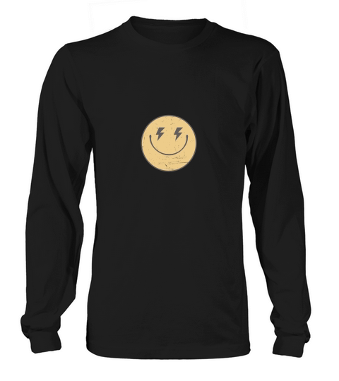 face distressed Long sleeved Unisex