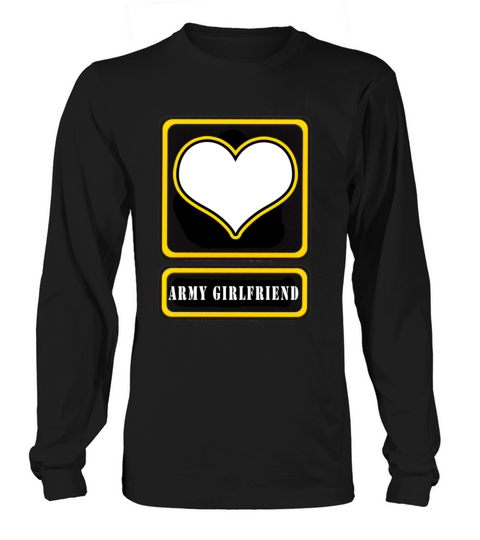 US Army Girlfriend Logo Long sleeved Unisex