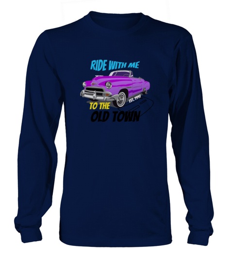 Vintage - Old town road Long sleeved Unisex