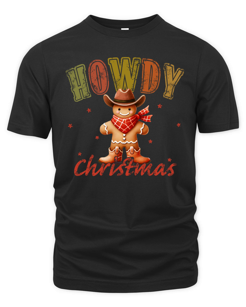 Howdy Christmas 26 Organic Unisex T-shirt