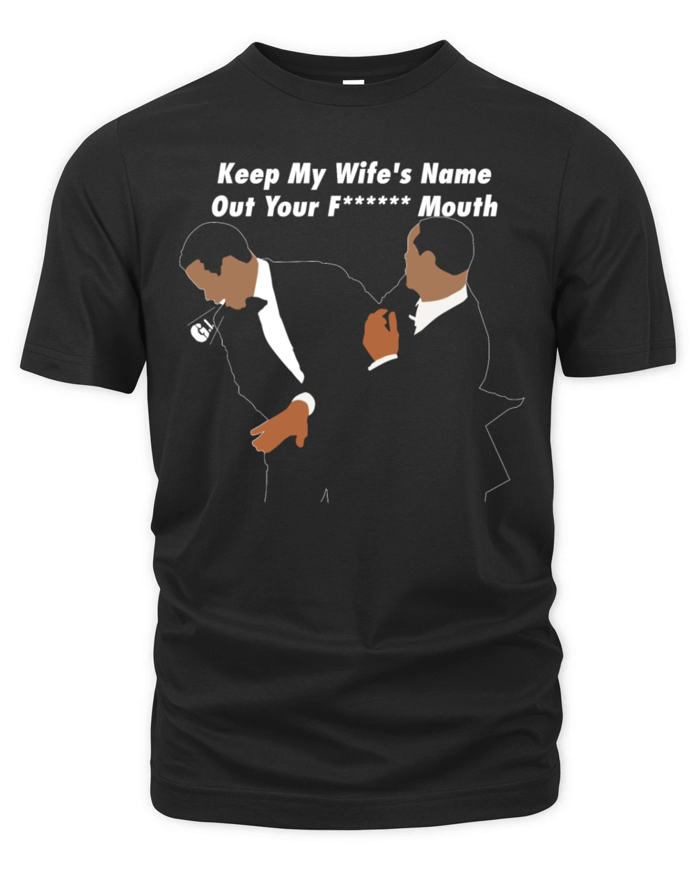 Keep My Wife s Name Out Your Mouth - Will vs Chris Organic Unisex T-shirt