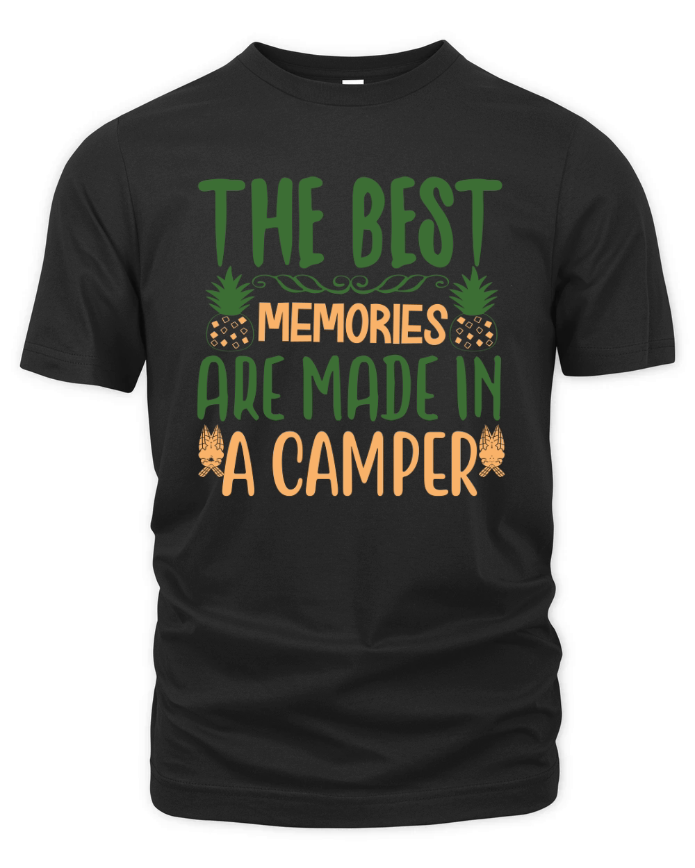 The Best Memories Are Made In A Camper Organic Unisex T-shirt