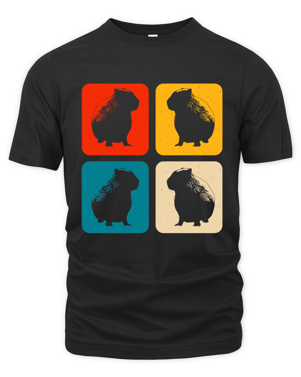 Vintage Capybara Organic Unisex T-shirt