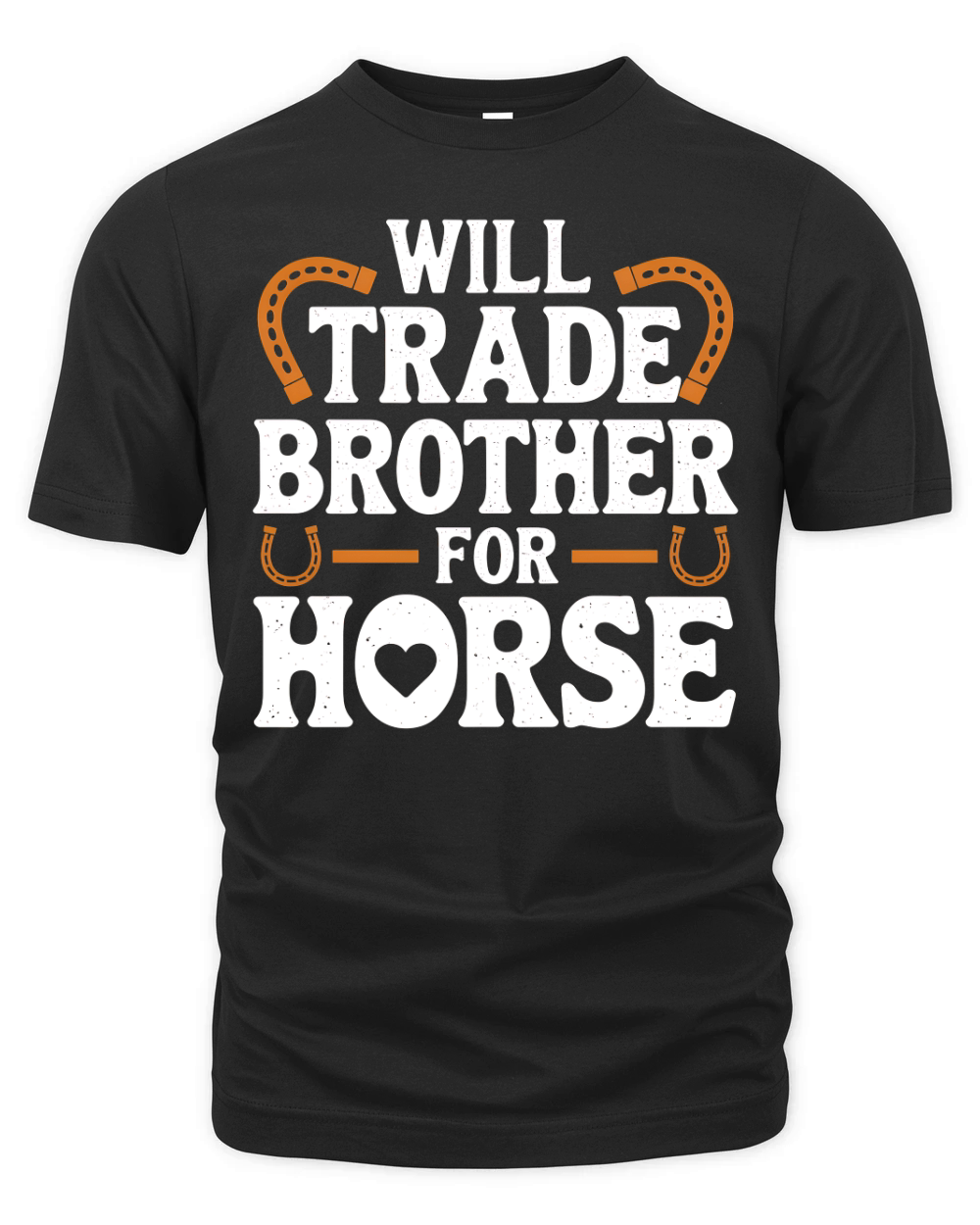 Will Trade Brother For Horse Organic Unisex T-shirt