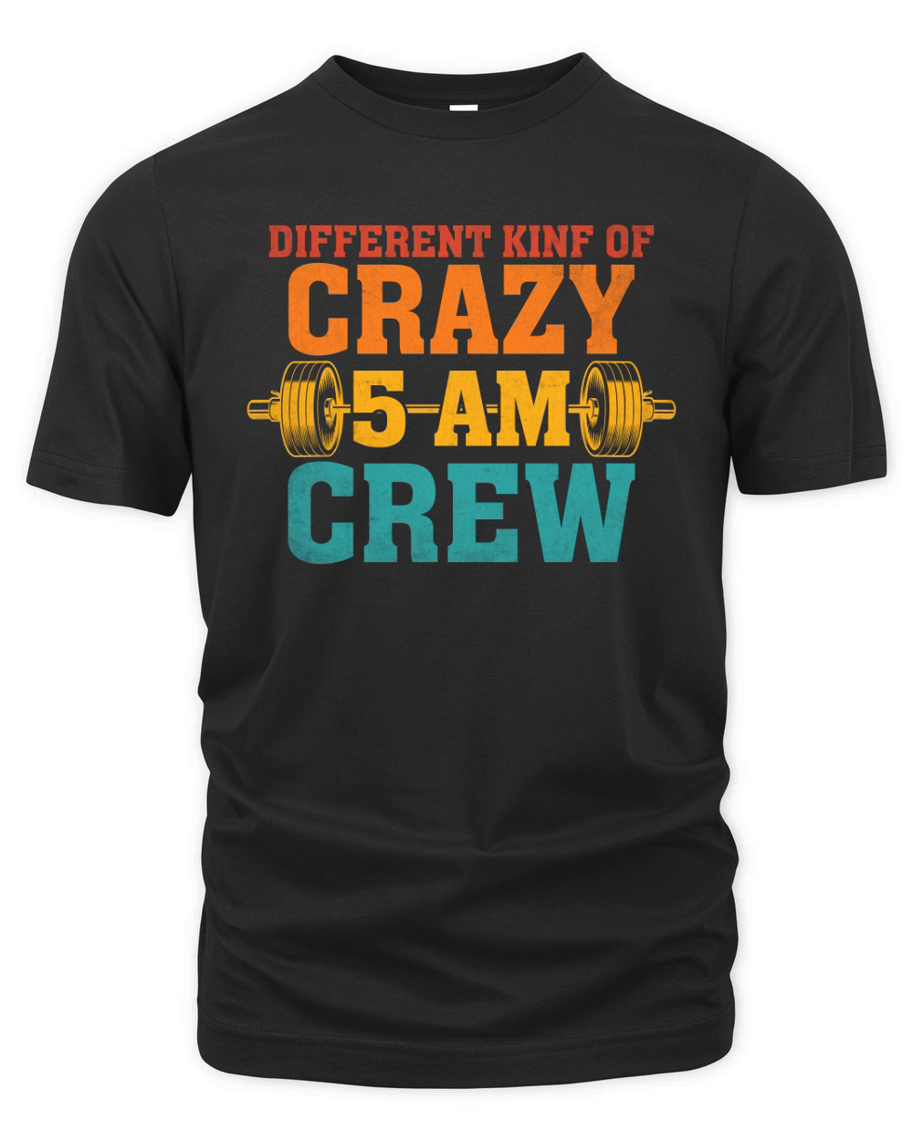 Workout Squad 5AM Crew Organic Unisex T-shirt