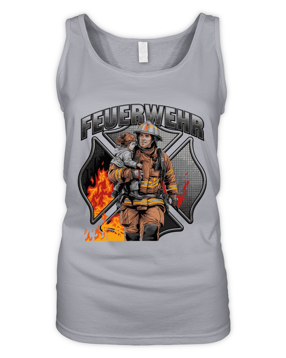 Feuerwehr 1 Organic Women's Tank Top