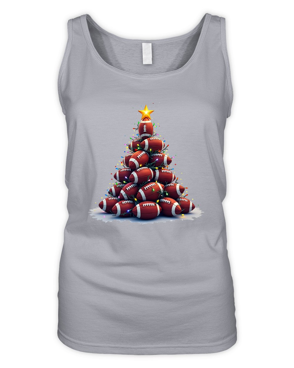 Football Holiday Dcor 1 Organic Women's Tank Top