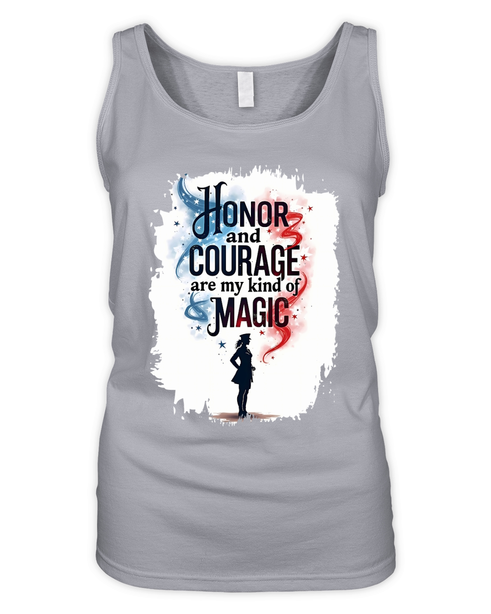Honor and courage are my kind of magic 11 Organic Women's Tank Top