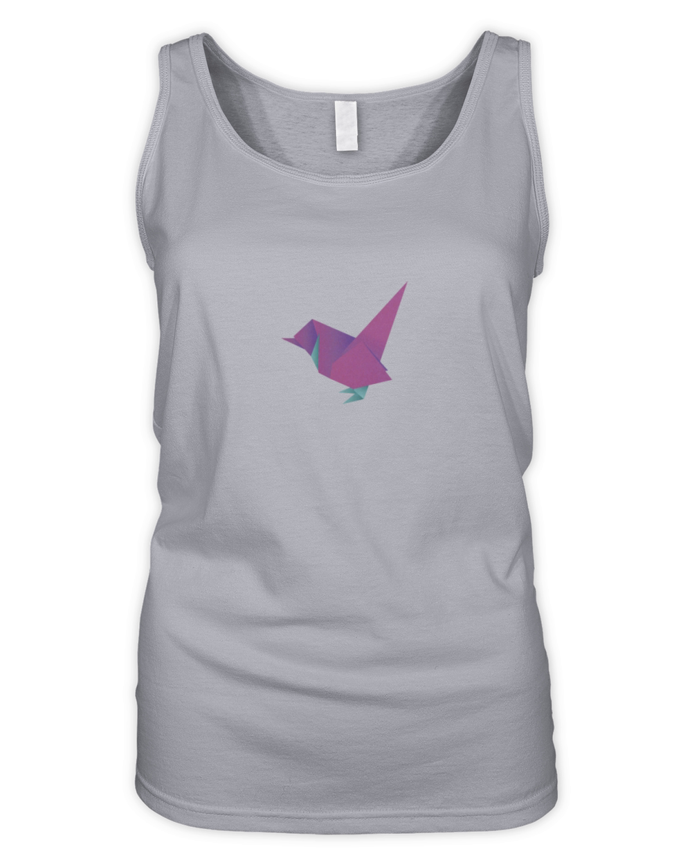 Origami Bird Organic Women's Tank Top