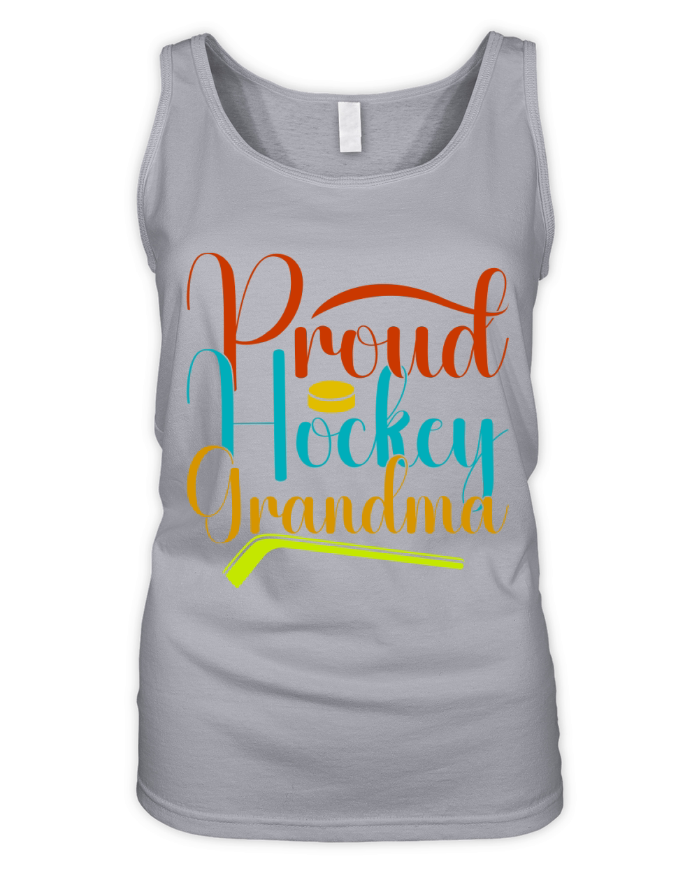 Proud Hockey Grandma Organic Women's Tank Top