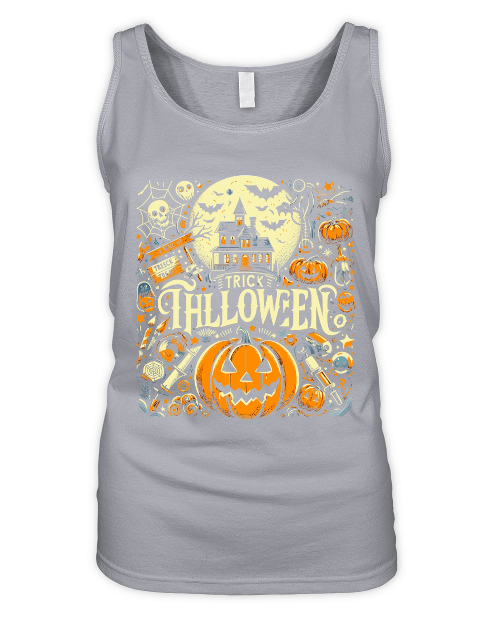 trick i halloween Organic Women's Tank Top