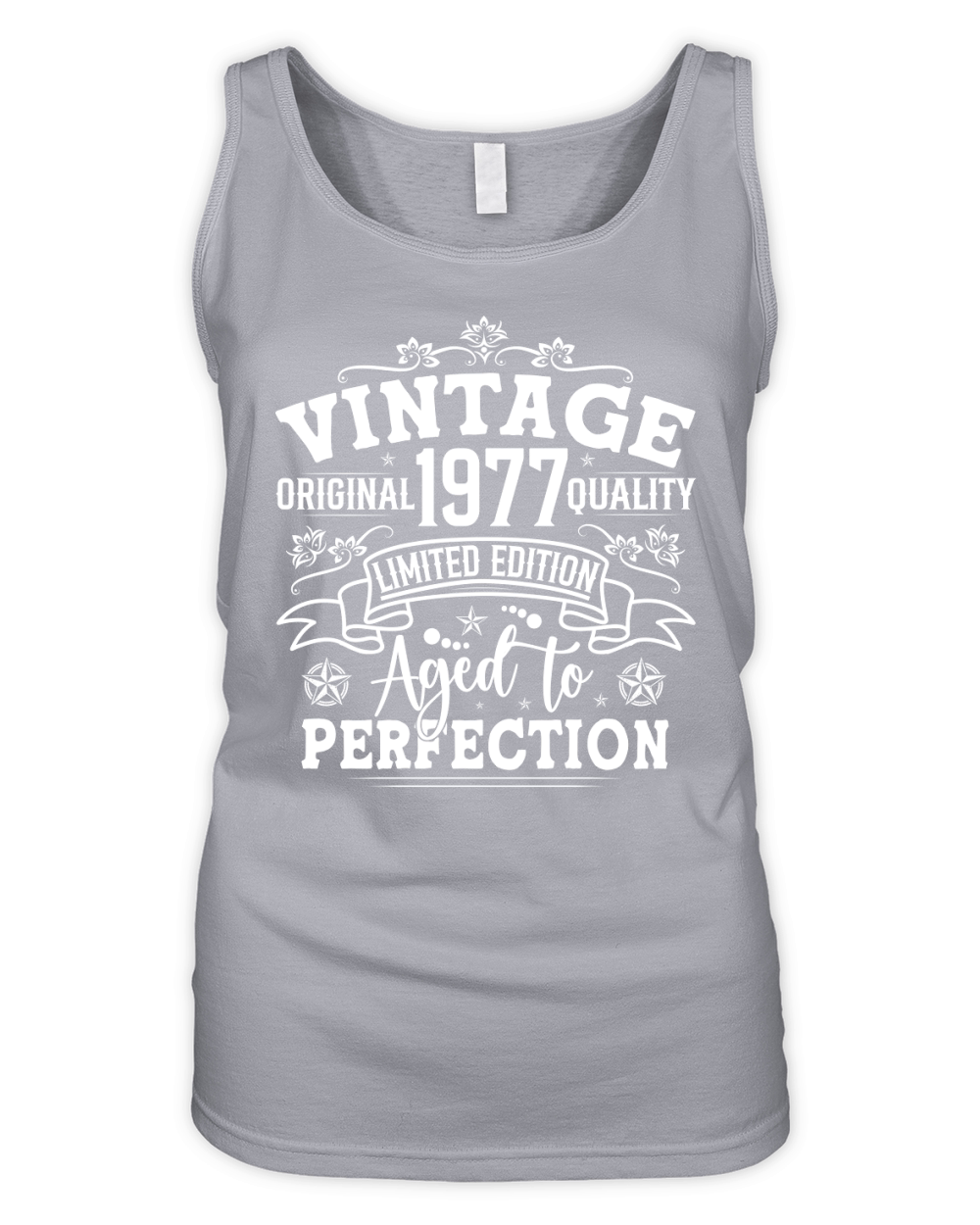 Vintage Birthday TShirt Design Bundle 1977 Organic Women's Tank Top