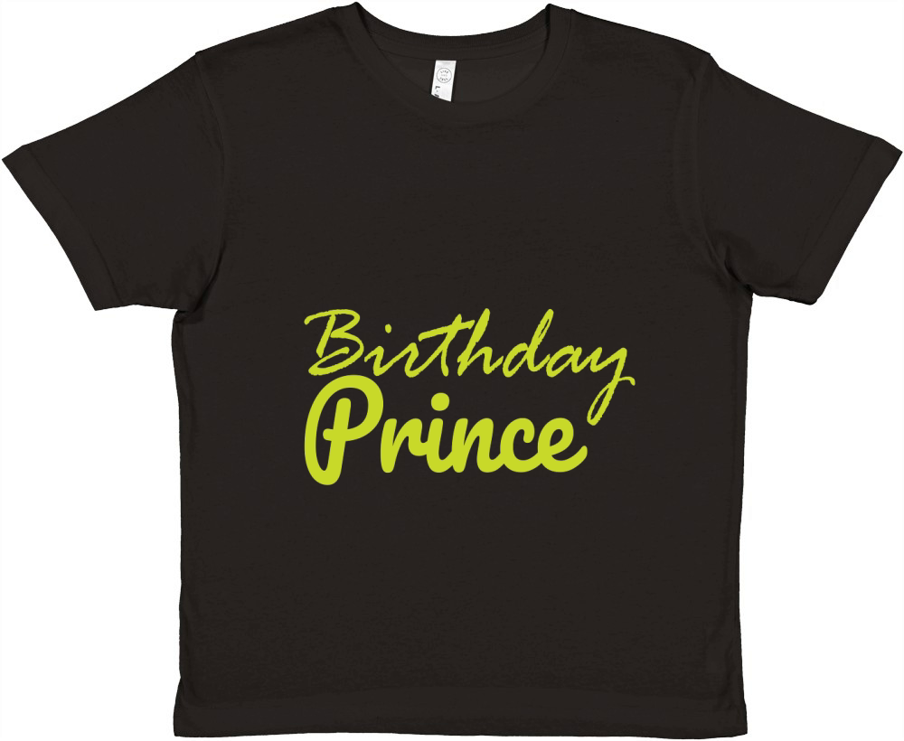 Birthday prince Premium Kids Crewneck T-shirt