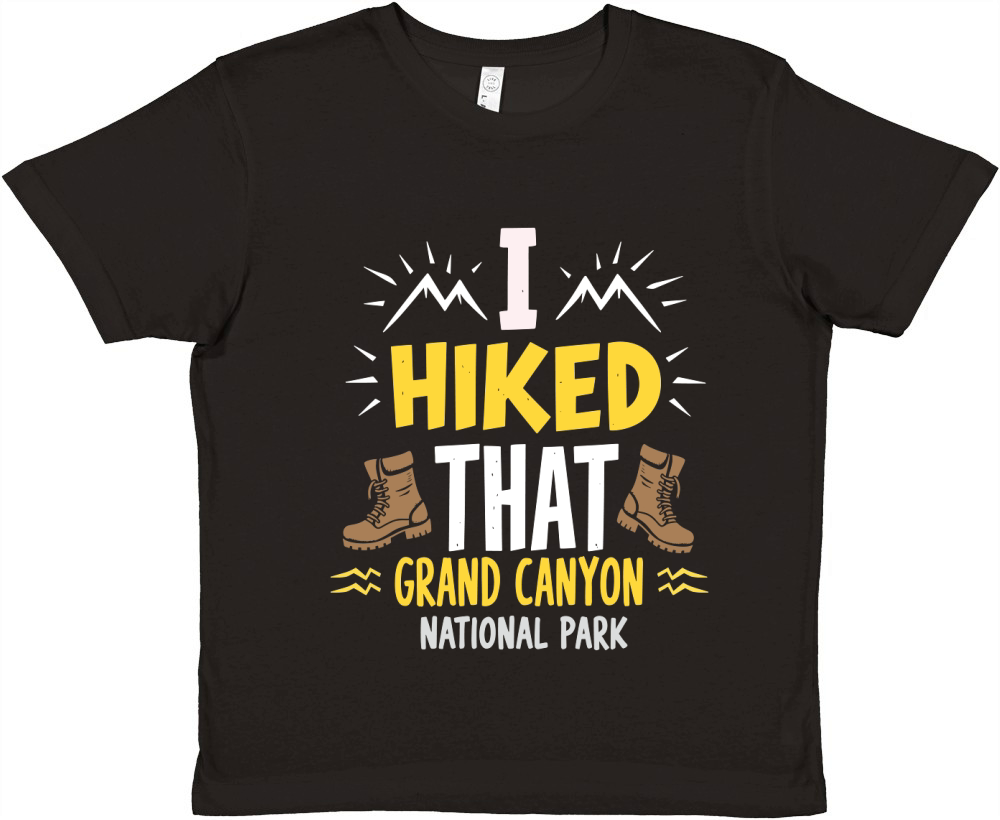 I hiked that grand canyon national park Premium Kids Crewneck T-shirt