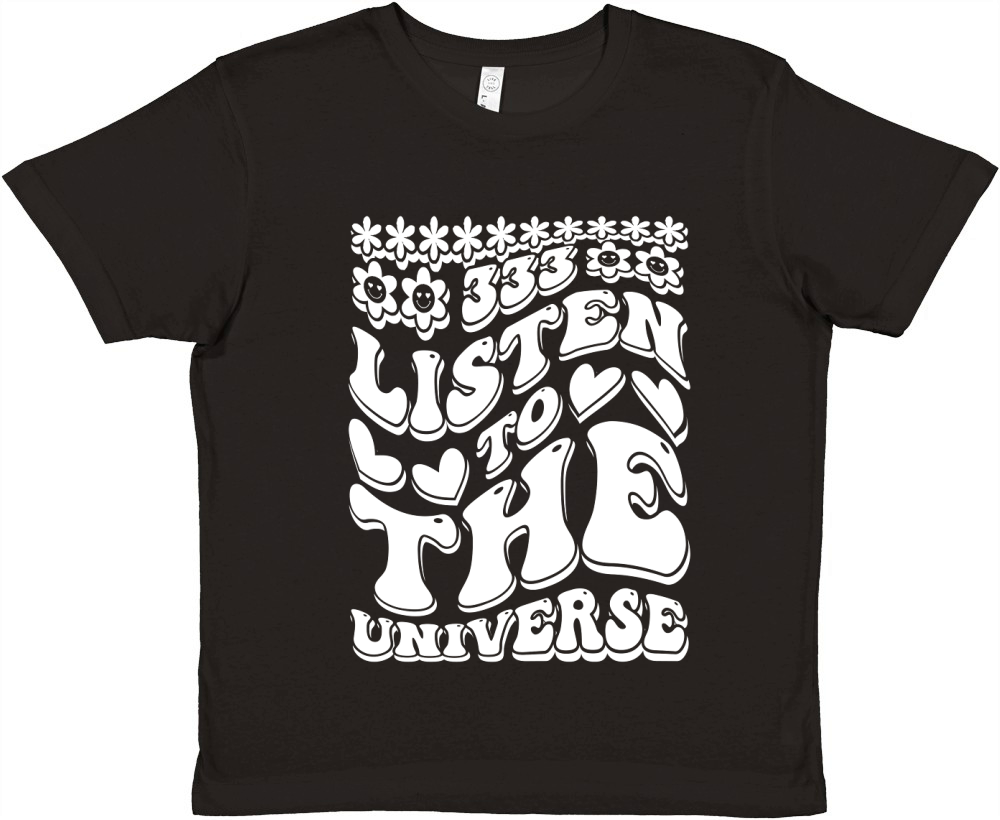 listen to the universe 02 Premium Kids Crewneck T-shirt