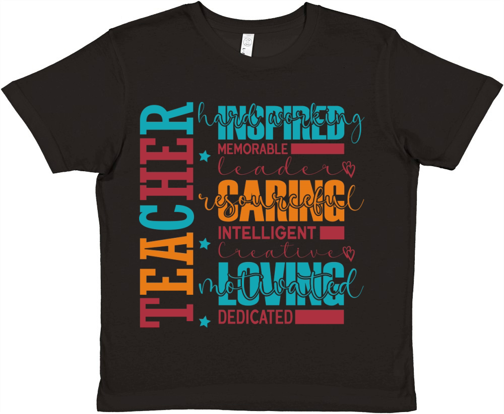 Teacger hard working memorable leader Resourceful 2 Premium Kids Crewneck T-shirt